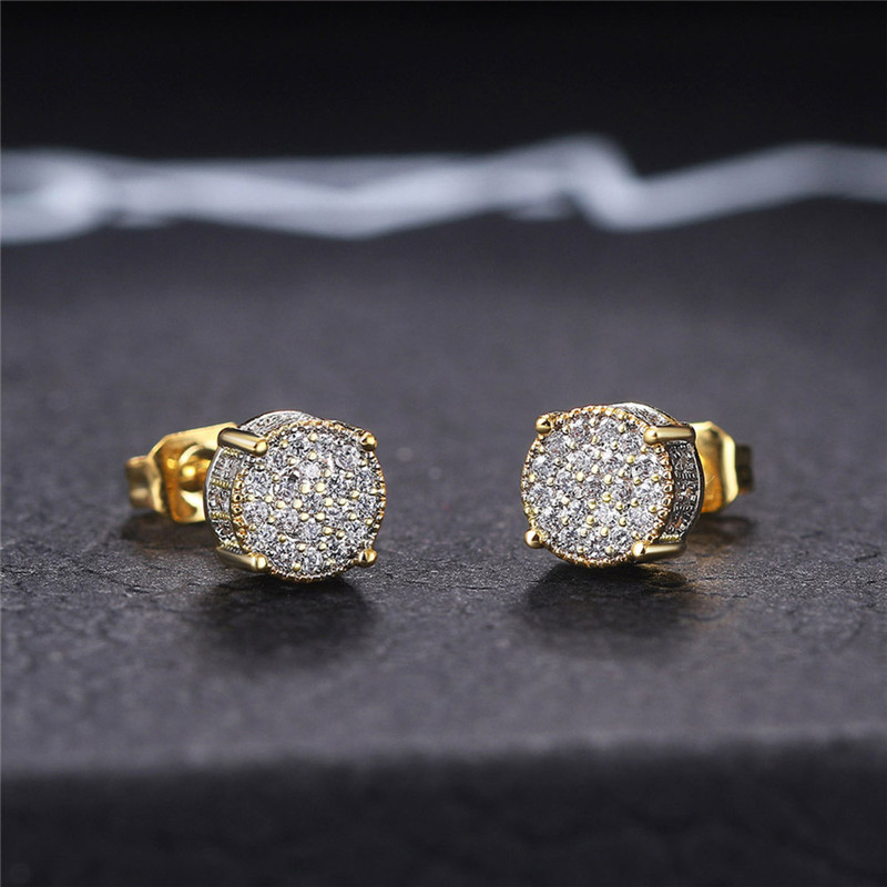 Men'S Accessories Drop Shipping - Huitan 2022ต่างหูเม็ดกลมแฟชั่นใหม่ tindik telinga เครื่องประดับผู้หญิงผู้ชายต่างหูอเนกประสงค์เครื่องประดับส่งของ