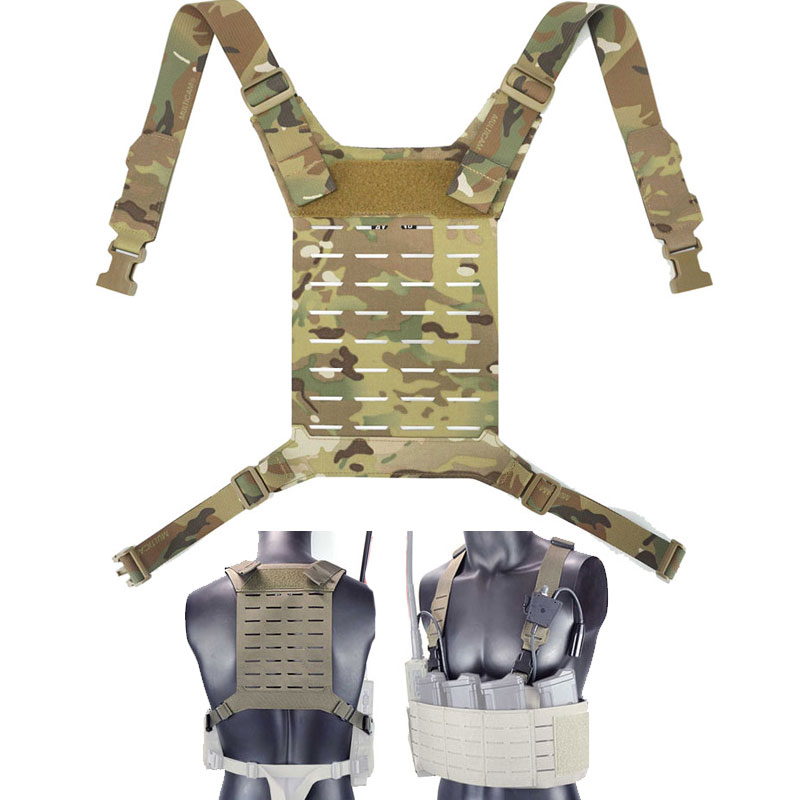 Men Accessories Mk - เสื้อกั๊ก airsoft D3 SS MK แท่นขุดเจาะยุทธวิธีสายรัดหน้าอกเสื้อกั๊กสากลอุปกรณ์กรอบหลัง