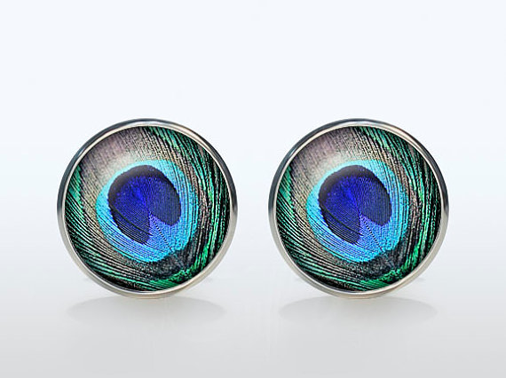 Men'S Accessories Jewelry Brands - Vintage คุณภาพสูงงานแต่งงาน Cufflinks แฟชั่นชุบนกยูงยี่ห้อเสื้อ Cuff อุปกรณ์เสริมสําหรับผู้ชายและผู้หญิงเครื่องประดับของขวัญ
