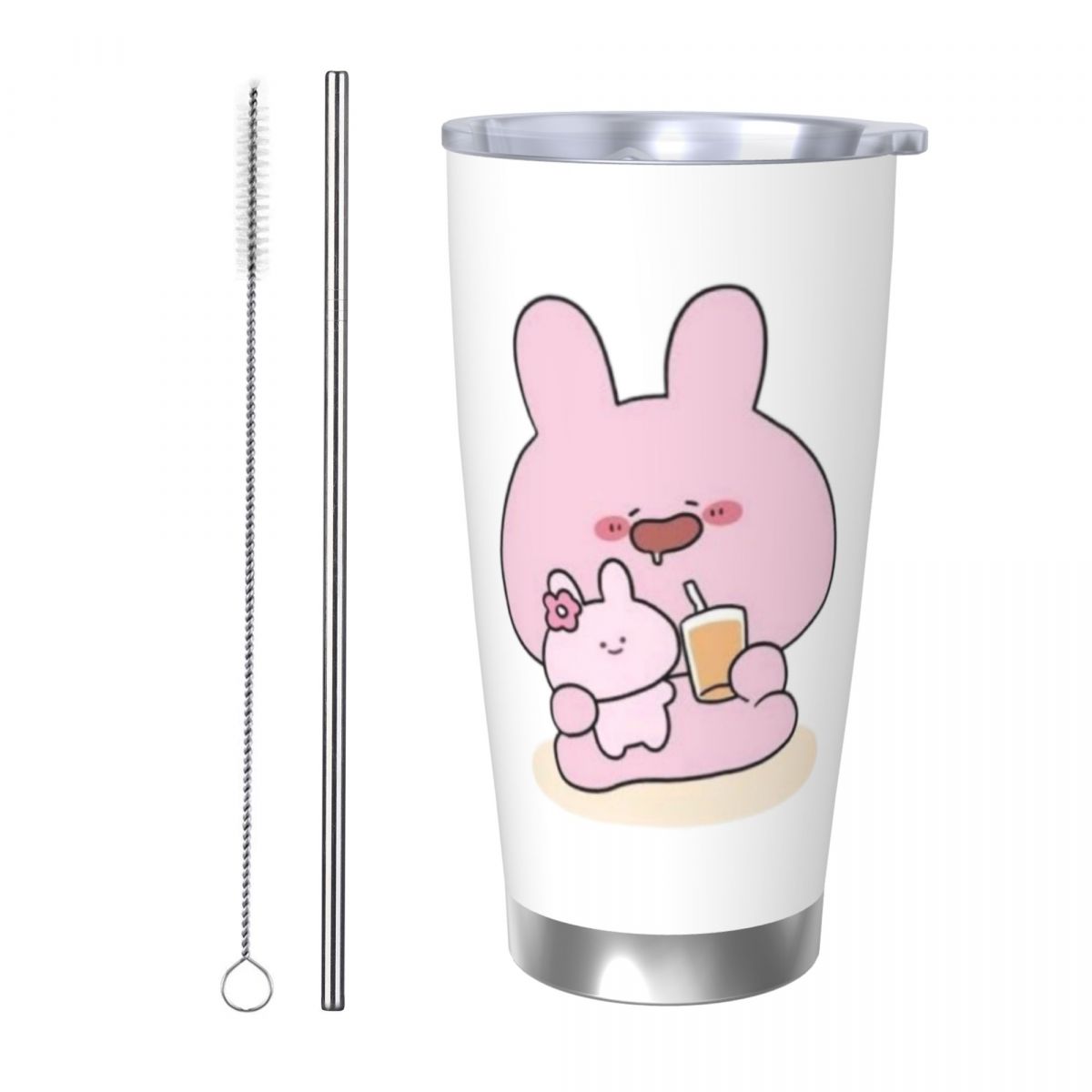 Flask Stainless Steel - แก้วน้ำเก็บความร้อน Asamimichaan Cute Asamimi ขนาด 20