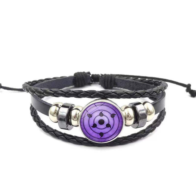 Men'S Accessories Jewelry Bracelet - อุปกรณ์เสริมอนิเมะ สร้อยข้อมือหนัง คอสเพลย์ ฟิกเกอร์อนิเมะ อุซึมากิ คาคาชิ