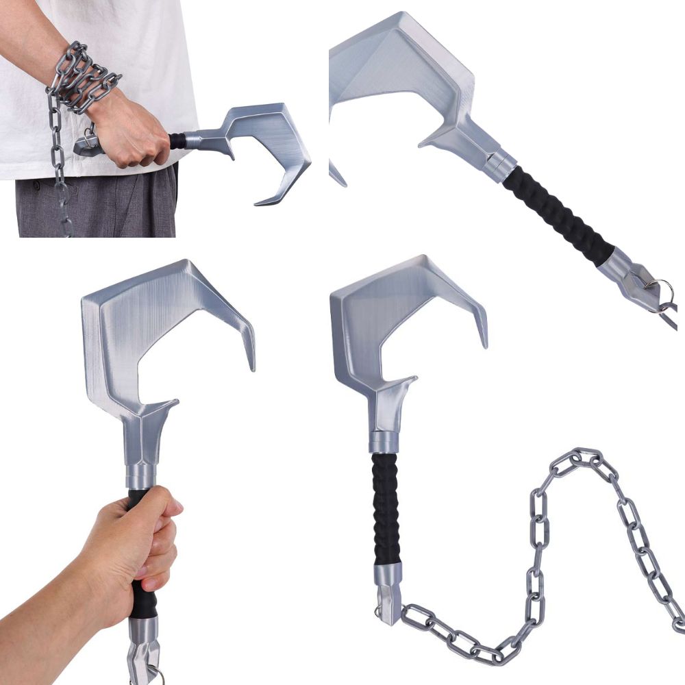Men Accessories Pack - ซุปเปอร์วายร้าย วูล์ฟ โลโบ คอสเพลย์ ฮุค อาวุธ