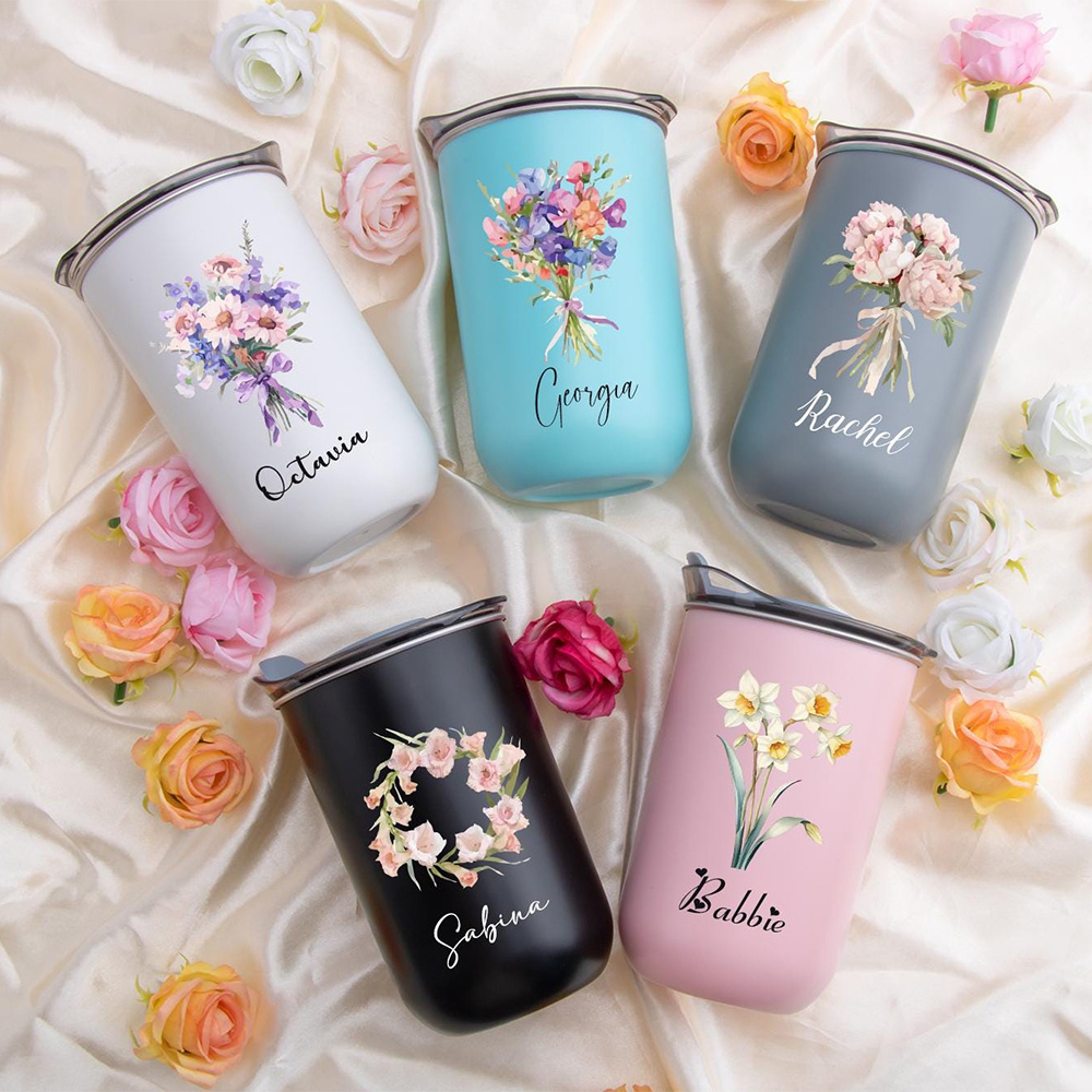 แก้วสแตนเลสลายดอกคาร์เนชั่นแบบ - Flask Stainless Steel บทวิจารณ์และราคา