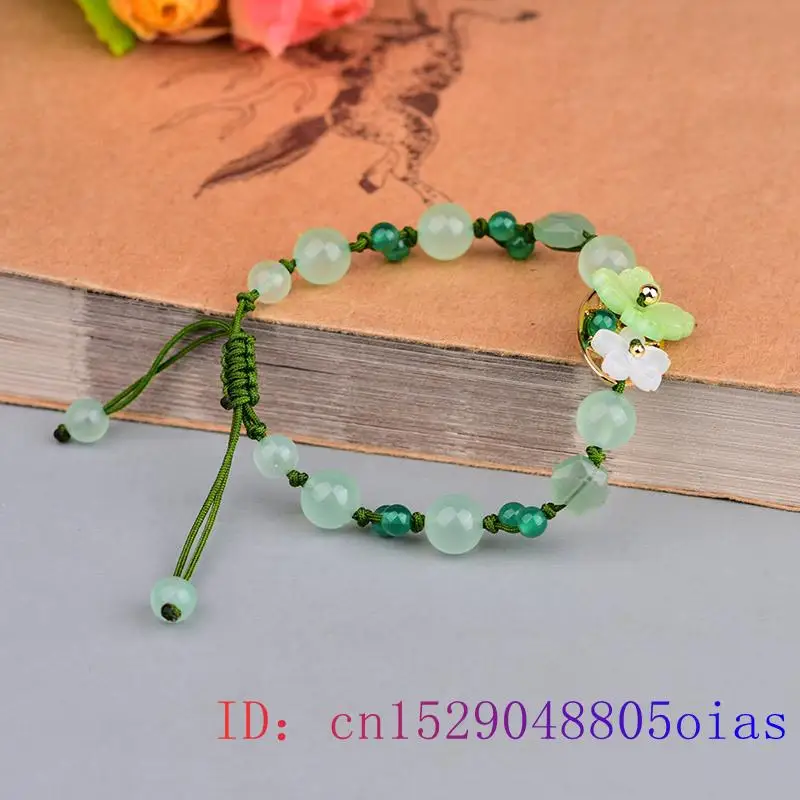 สร้อยข้อมือดอกไม้หยกสีเขียวเคร - Bracelet Beaded Men บทวิจารณ์และราคา