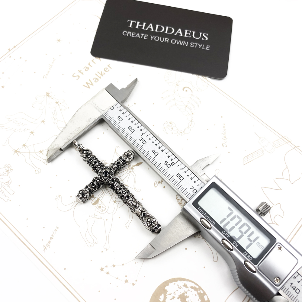 Richly Ornamented Cross จี้ยี่ - Men'S Accessories Jewelry Brands บทวิจารณ์และราคา