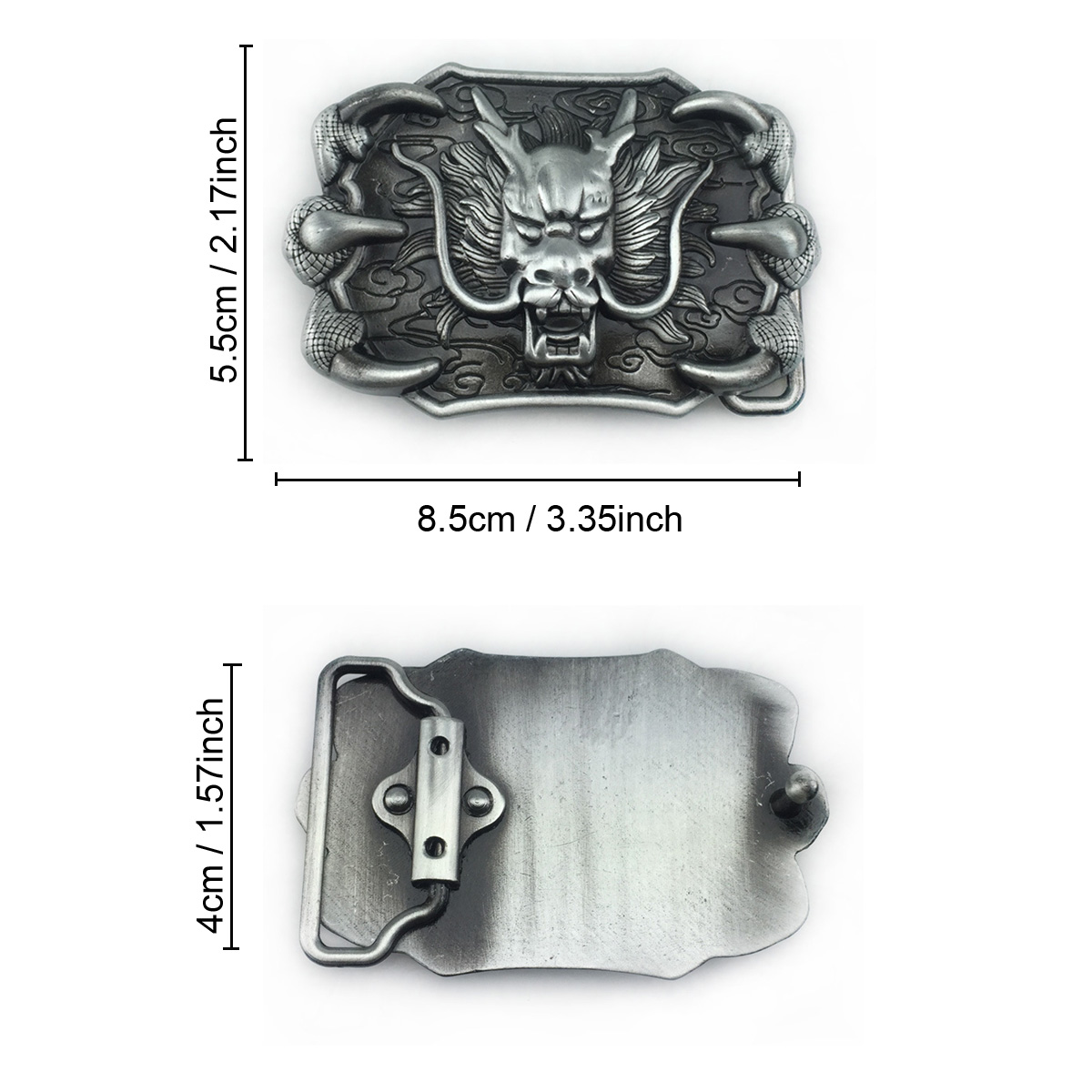 หัวเข็มขัดหนังลายมังกรตะวันออก - Men'S Accessories Drop Shipping บทวิจารณ์และราคา
