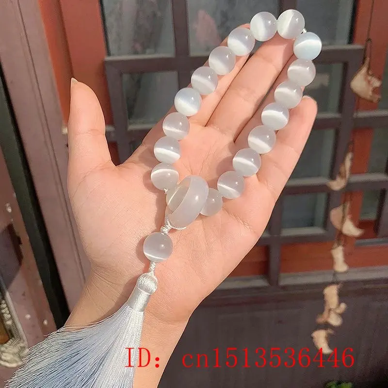 Cat 'S-Eye หิน12มม.ลูกปัด Lotu - Bracelet Beaded Men บทวิจารณ์และราคา