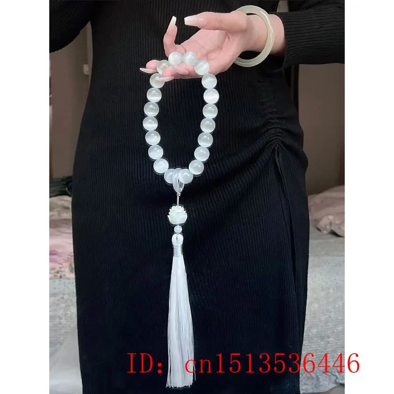 Cat 'S-Eye หิน12มม.ลูกปัด Lotu - Bracelet Beaded Men บทวิจารณ์และราคา