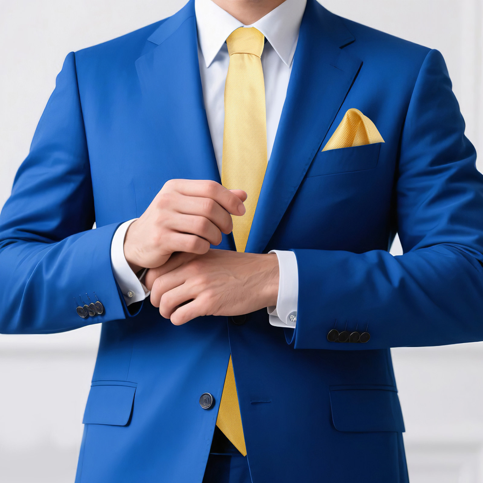 ชุดเนคไทผู้ชาย 5 ชิ้น พร้อมผ้า - Men'S Accessories With Suits บทวิจารณ์และราคา