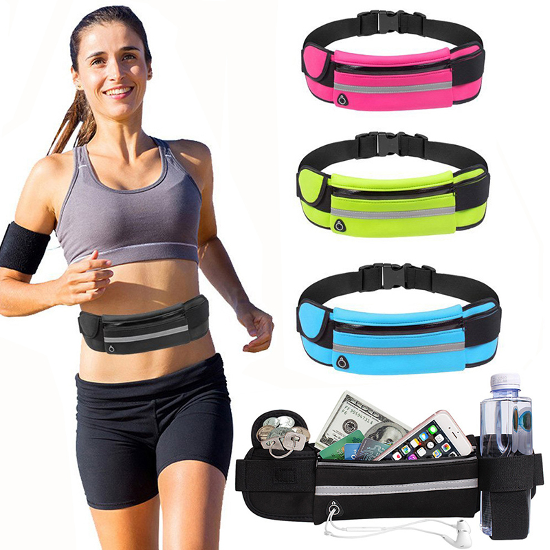 กีฬา Fanny Pack ผู้หญิงวิ่งเอว - Men Accessories Pack บทวิจารณ์และราคา
