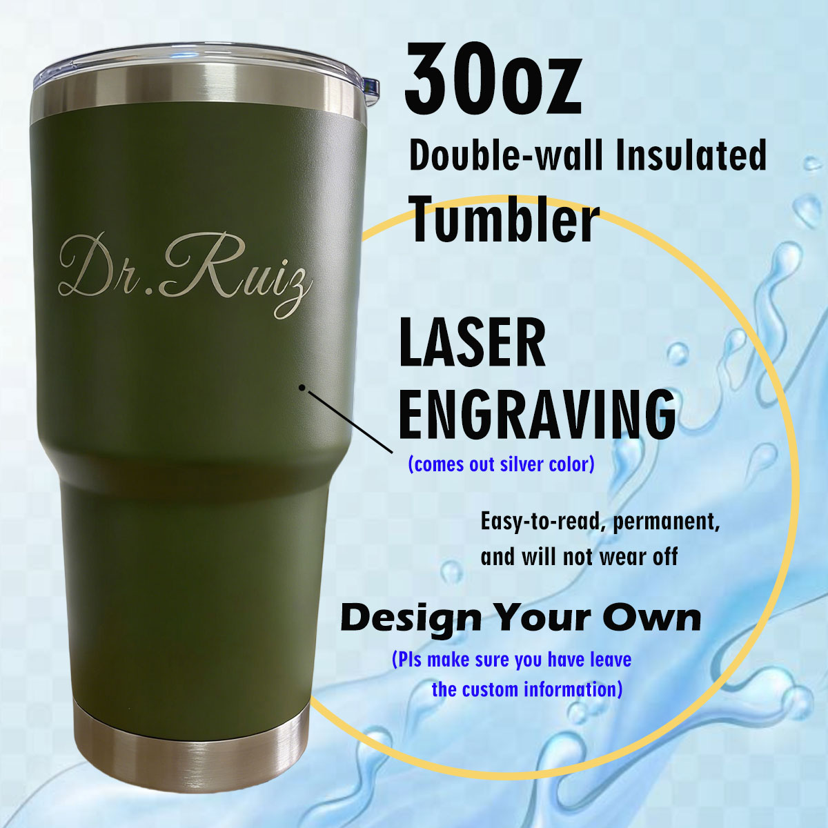 แก้วน้ำสแตนเลสสุญญากาศขนาดใหญ่ - Flask Stainless Steel บทวิจารณ์และราคา