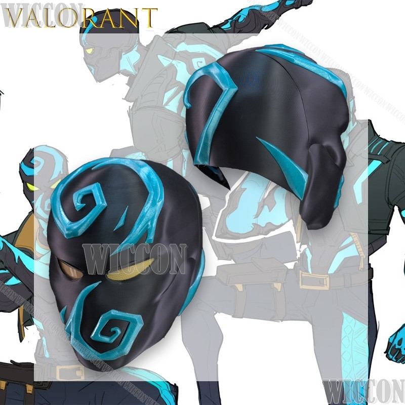 หน้ากากคอสเพลย์อนิเมะ VALORANT - Men'S Accessories For Christmas บทวิจารณ์และราคา