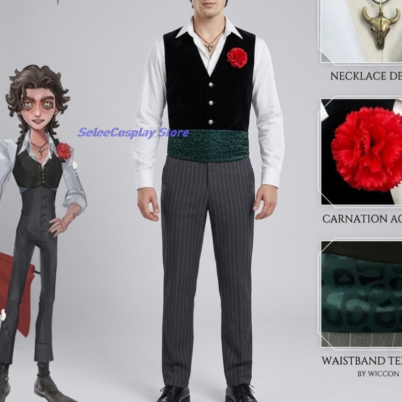 ผู้ใหญ่คอสเพลย์เกมเกมไอดีนิตี้ - Men'S Accessories With Suits บทวิจารณ์และราคา