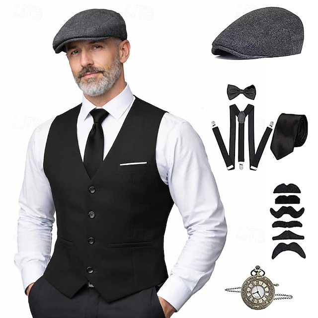 ชุดคอสตูมผู้ชายไซส์ใหญ่สไตล์แก - Men'S Accessories Vintage บทวิจารณ์และราคา