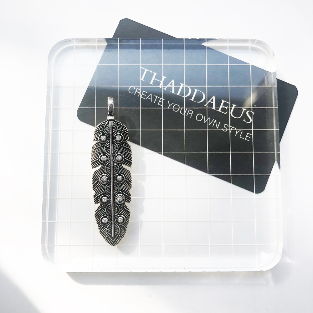 จี้ Eagle Feather,แบรนด์แฟชั่น - Men'S Accessories Jewelry Brands บทวิจารณ์และราคา