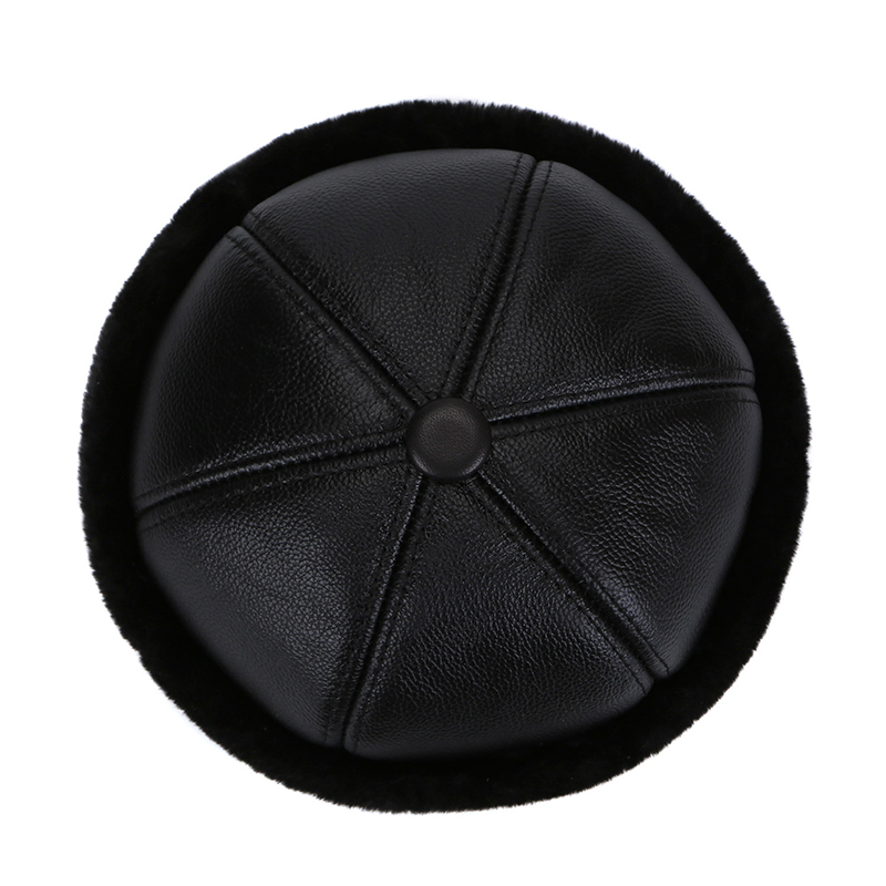 หมวกบอมเบอร์หนังวัวสไตล์เรโทร  - Men Accessories Brand บทวิจารณ์และราคา