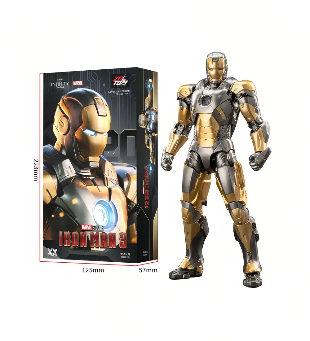 ZD Toys แอเวนเจอร์ส ไอรอนแมน 1 - Men Accessories Mk บทวิจารณ์และราคา