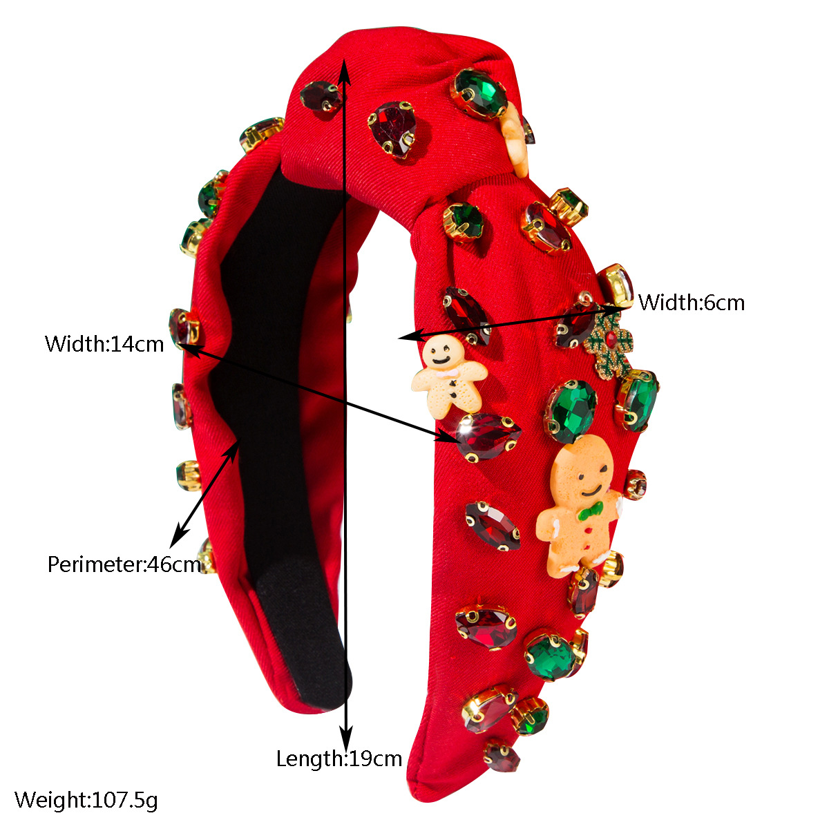 ที่คาดผมรูปคนขนมปังขิงคริสต์มา - Men'S Accessories For Christmas บทวิจารณ์และราคา