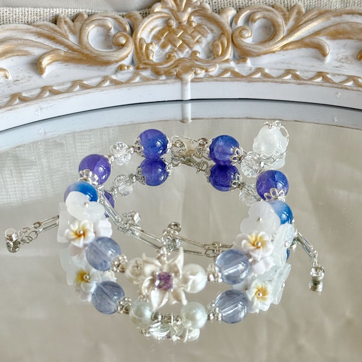 สร้อยข้อมือประดับลูกปัดสำหรับผ - Bracelet Beaded Men บทวิจารณ์และราคา