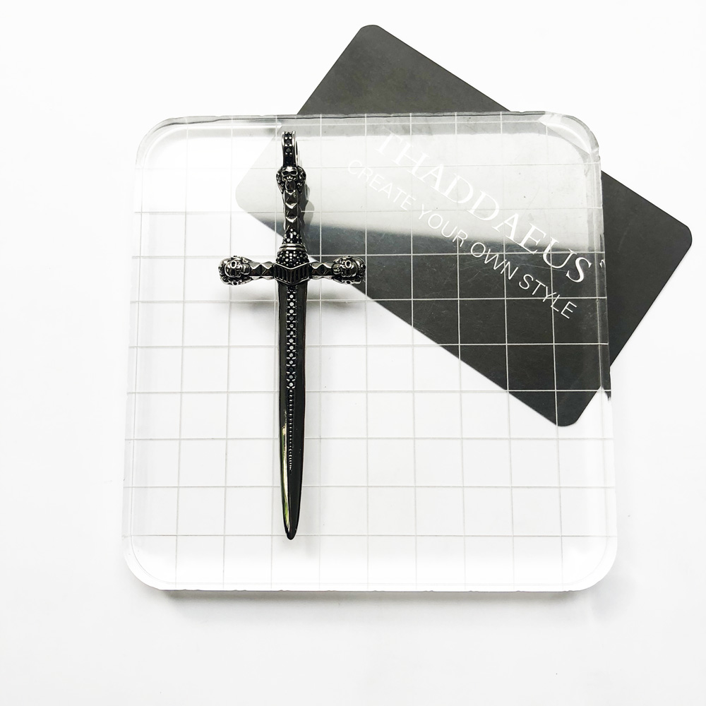 จี้ Skull SWORD,เครื่องประดับใ - Men'S Accessories Jewelry Brands บทวิจารณ์และราคา