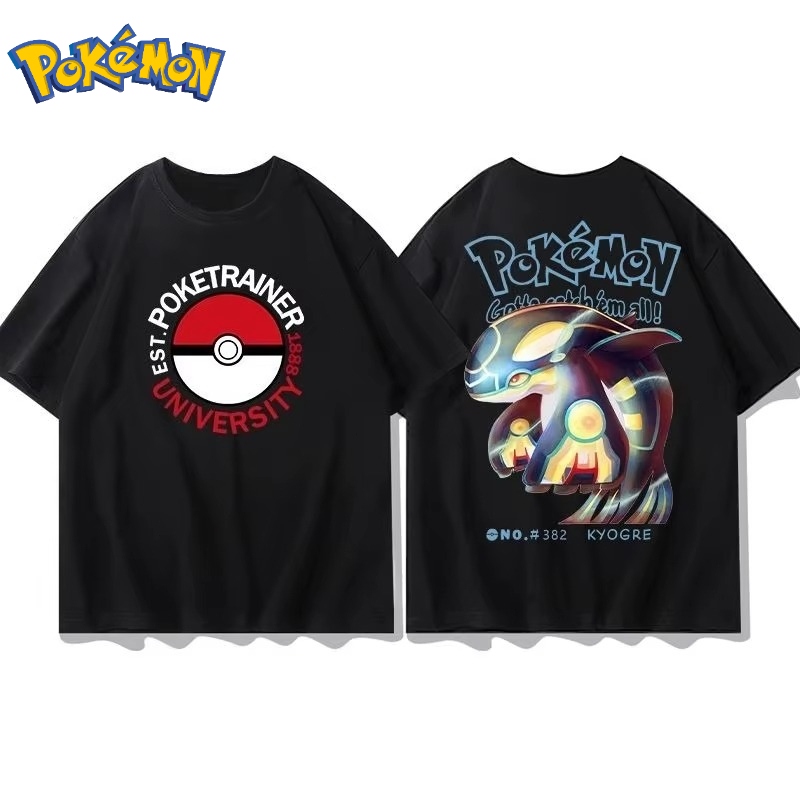 เสื้อยืดลายโปเกมอน 25 ตัว ฤดูร - Men Accessories Brand บทวิจารณ์และราคา