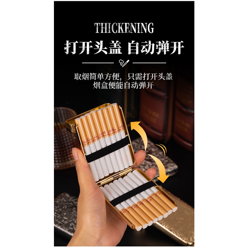กล่องใส่บุหรี่โลหะแกะสลักสไตล์ - Men Accessories Pack บทวิจารณ์และราคา