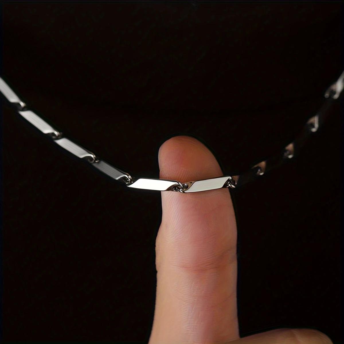 สร้อยคอจี้รูปกางเขนโค้งสีเงินท - Men'S Accessories Jewelry Brands บทวิจารณ์และราคา