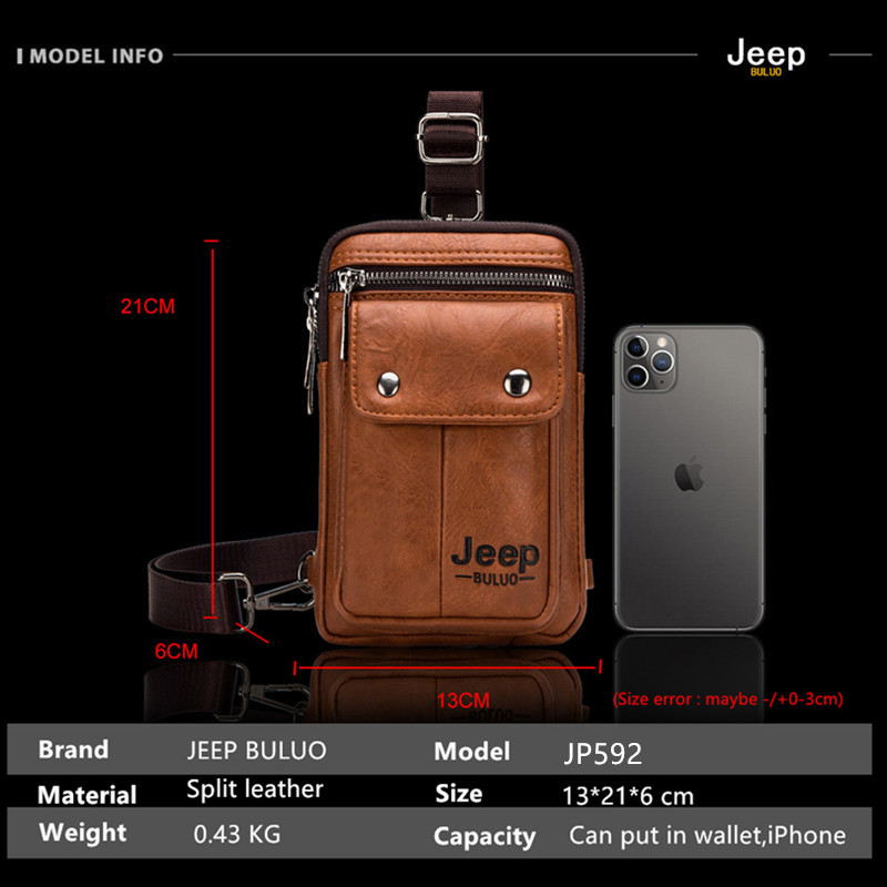 JEEP BULUO ขนาดเล็ก Multi-Func - Men Accessories Pack บทวิจารณ์และราคา