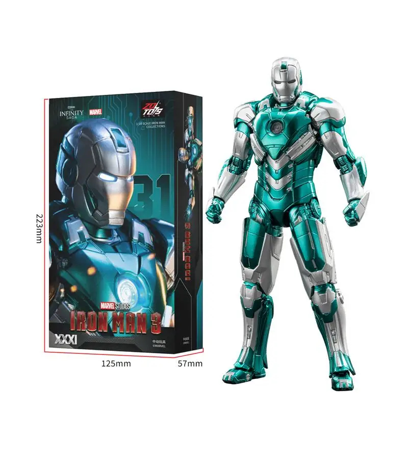 ZD Toys แอเวนเจอร์ส ไอรอนแมน 1 - Men Accessories Mk บทวิจารณ์และราคา
