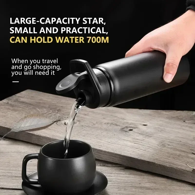 1-3PCS สแตนเลสแบบพกพากีฬาขวดน้ - Flask Stainless Steel บทวิจารณ์และราคา