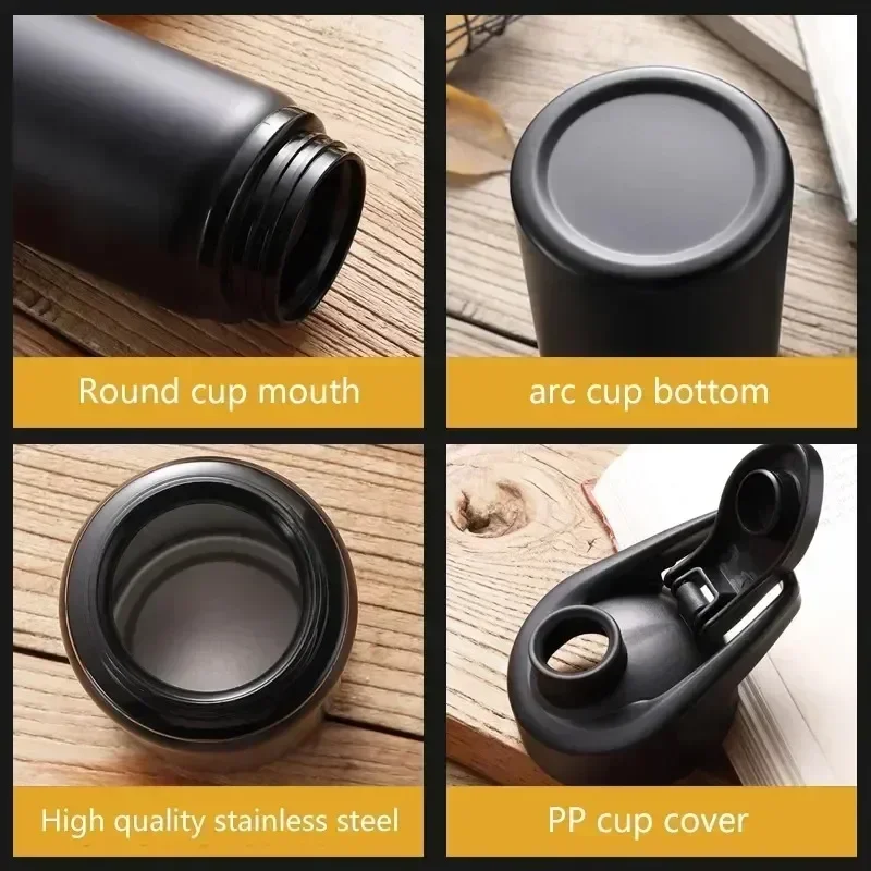 1-3PCS สแตนเลสแบบพกพากีฬาขวดน้ - Flask Stainless Steel บทวิจารณ์และราคา